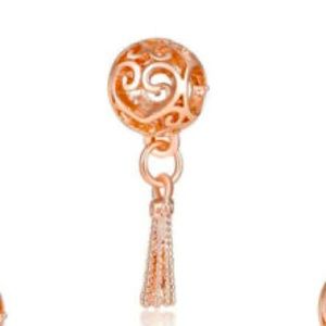 New Gold/925-Charm Bead Fit Necklace Bracelet